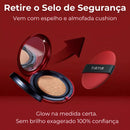 Base Cushion Red Glow Coreana – Pele Impecável em Segundos