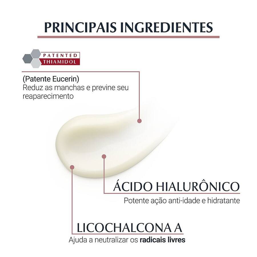 Principais ingredientes: Thiamidol patenteado, Ácido Hialurônico e Licochalcona A